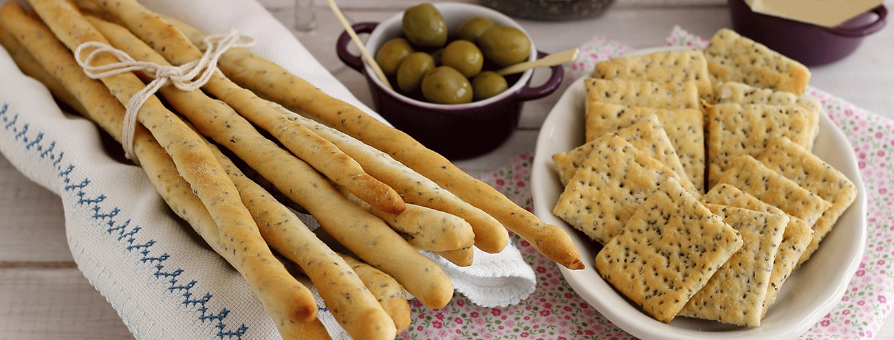 Pane, Grissini e Crackers